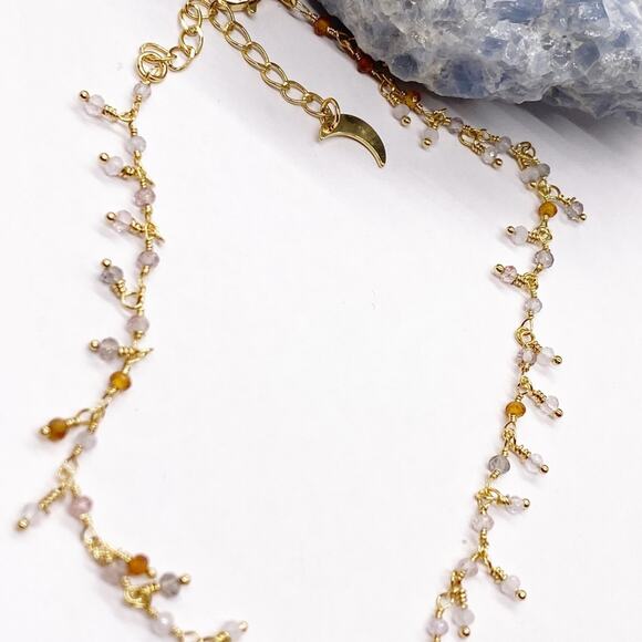 NEW FP x Luna Norte Mixed Stone Anklet Set - Picture 13 of 13